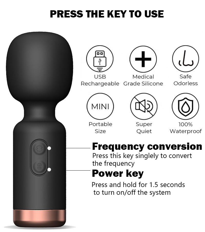 Mini Strong Shock AV Vibrator