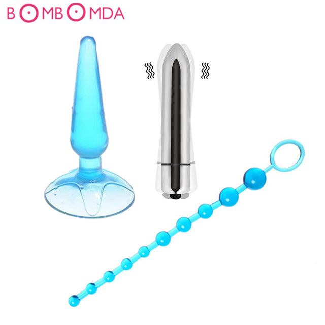 Vaginal G-spot Dildo Vibrator Jelly Anal Plug Sex Toy