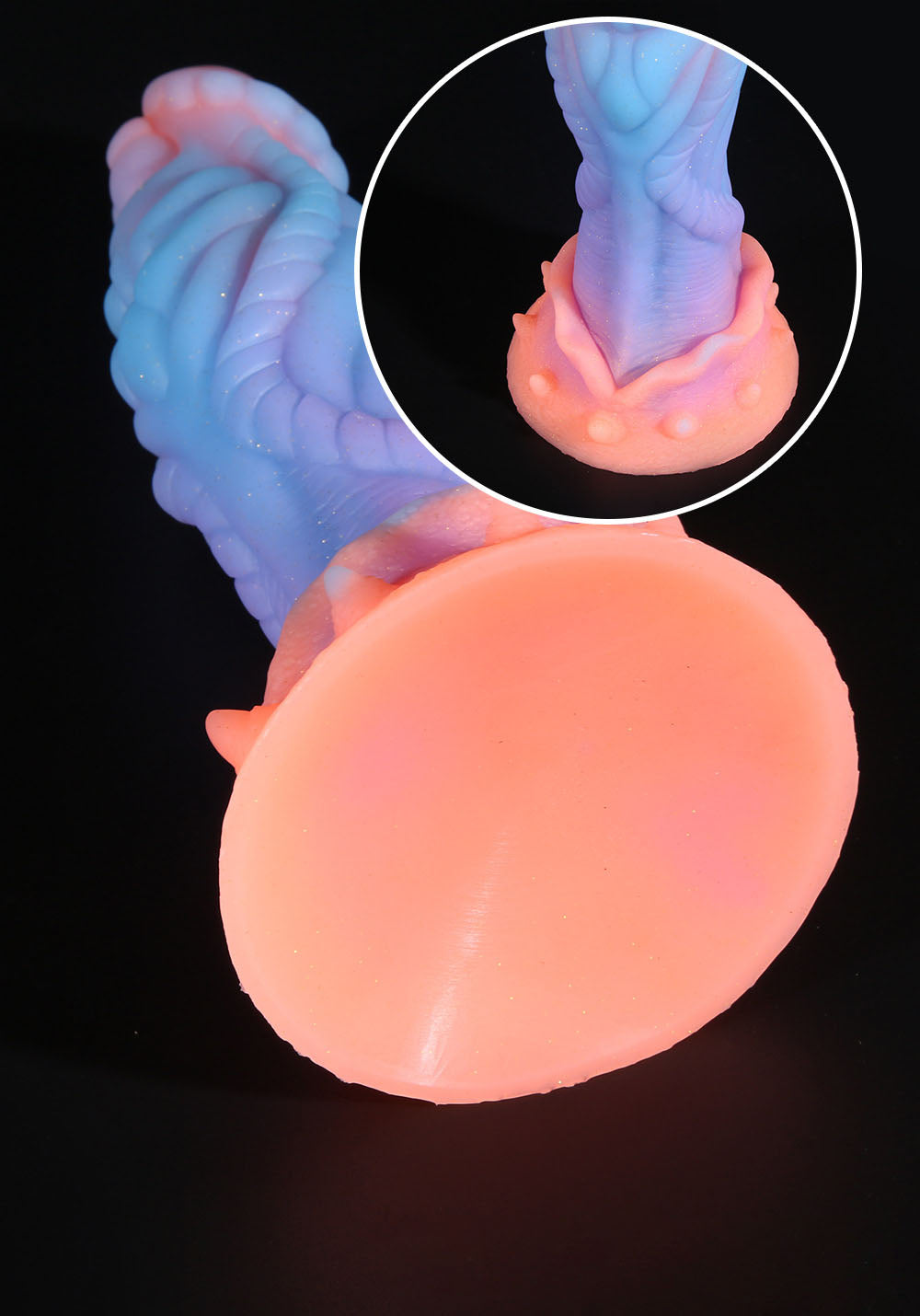 Fluorescent Silicone In The Dark New Anal Plug