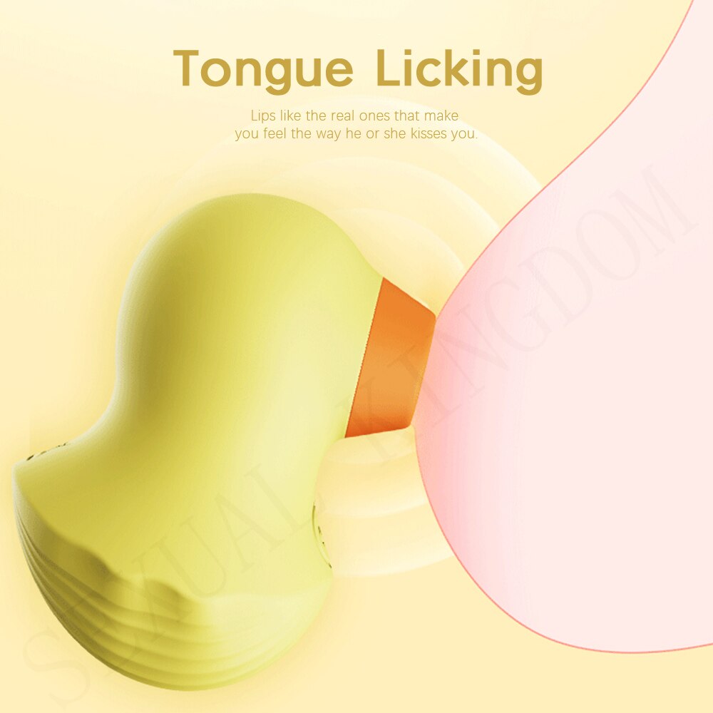 Sucking Vibrator Duck Vibration Sucker