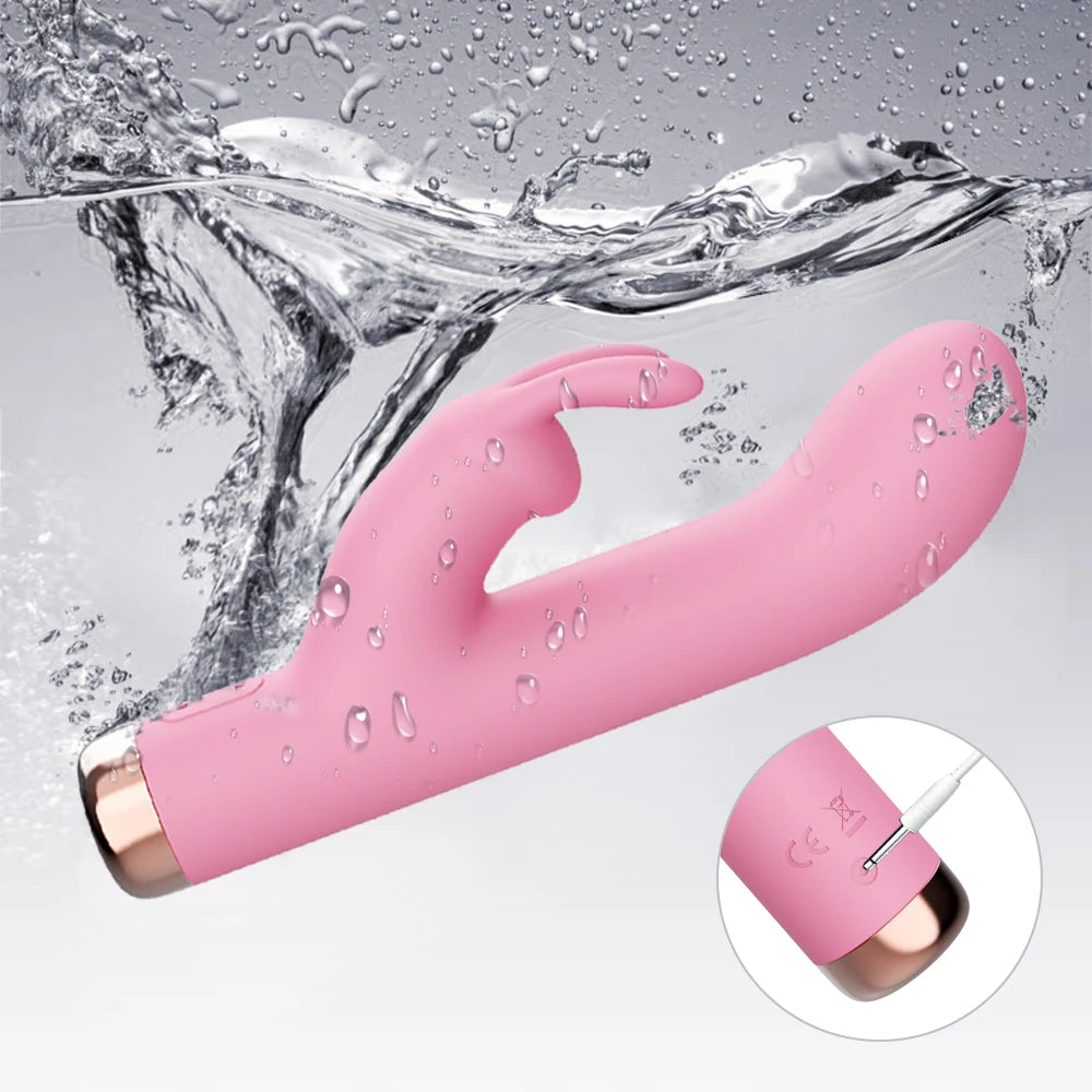 Powerful Rabbit Vibrator for Ladies Clitoris Stimulator G Spot